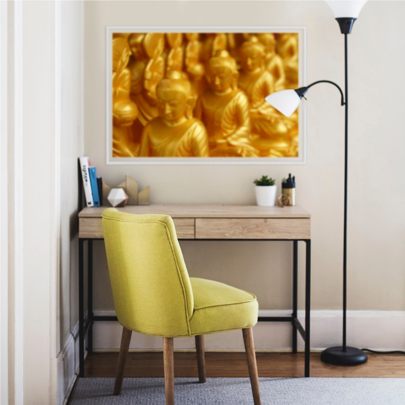 Wallprint Golden Buddha