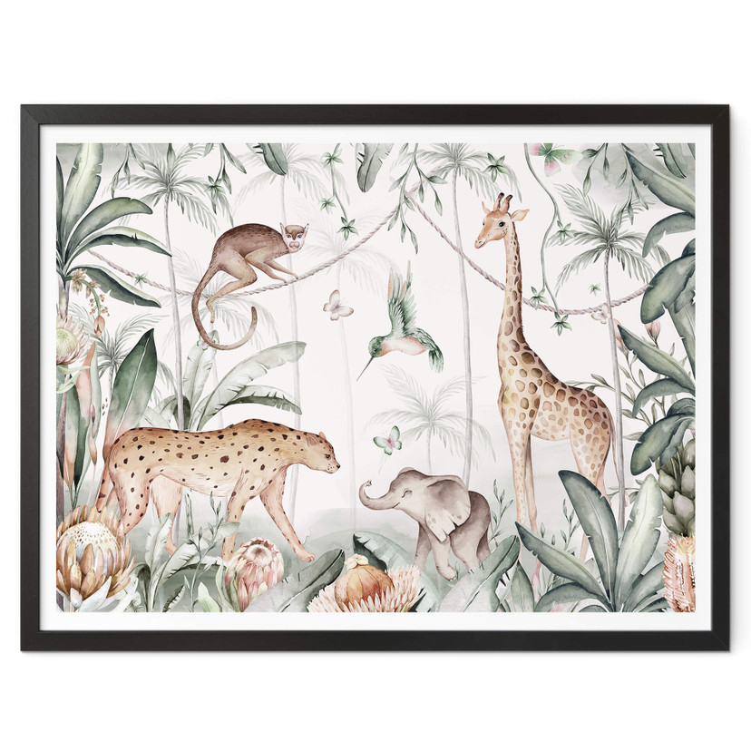 Poster Kvilis - Jungle Party