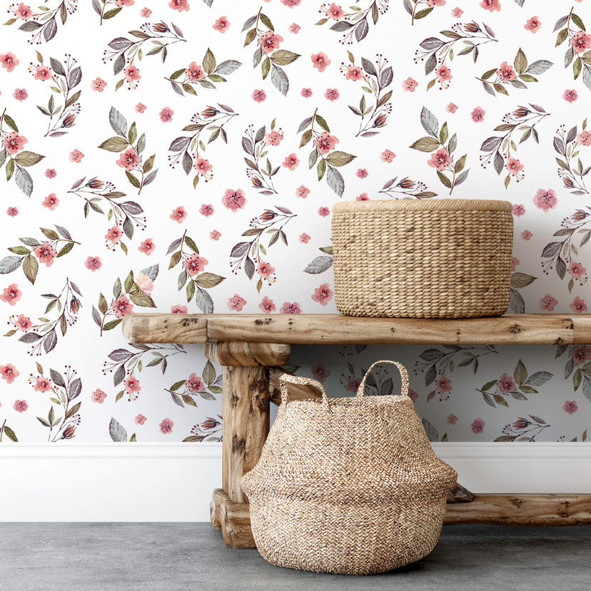 Mønstertapet UN Designs - Kirsebærblomstergrene