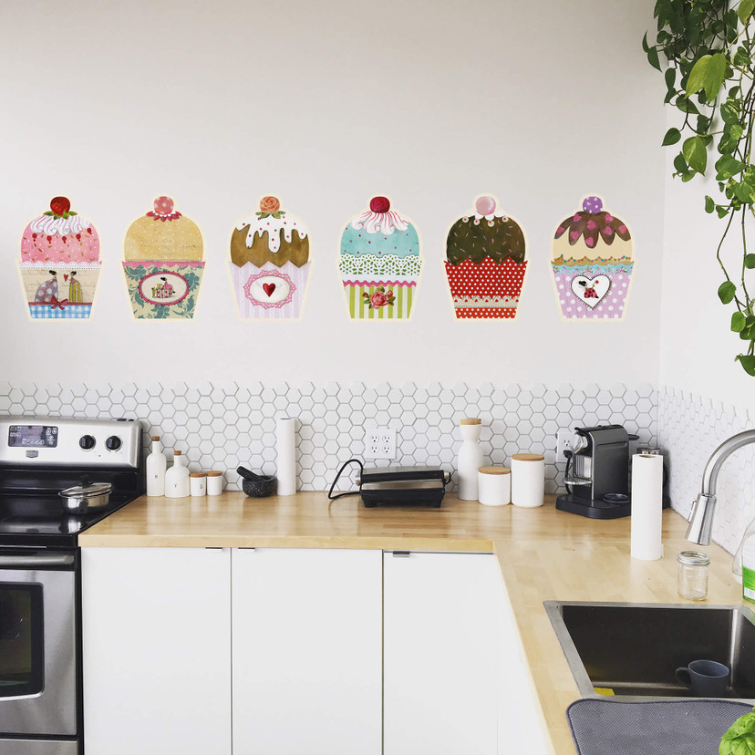 Muursticker Leffler – Muffins