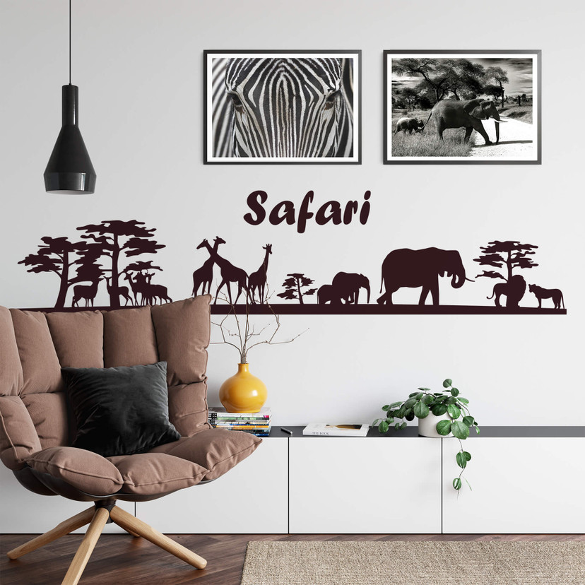Wallsticker Safari 1