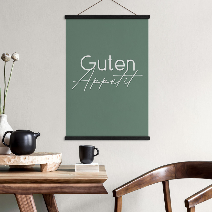 Stoffbild Guten Appetit