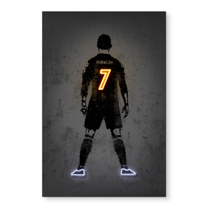 Billede af Ronaldo - Alu-Dibond - Mielu – print på aluminium (Alu-Dibond)