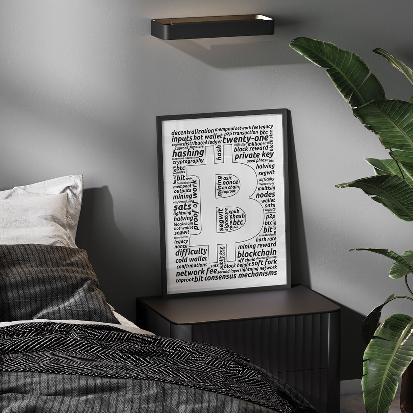 Plakat kryptowalutowy