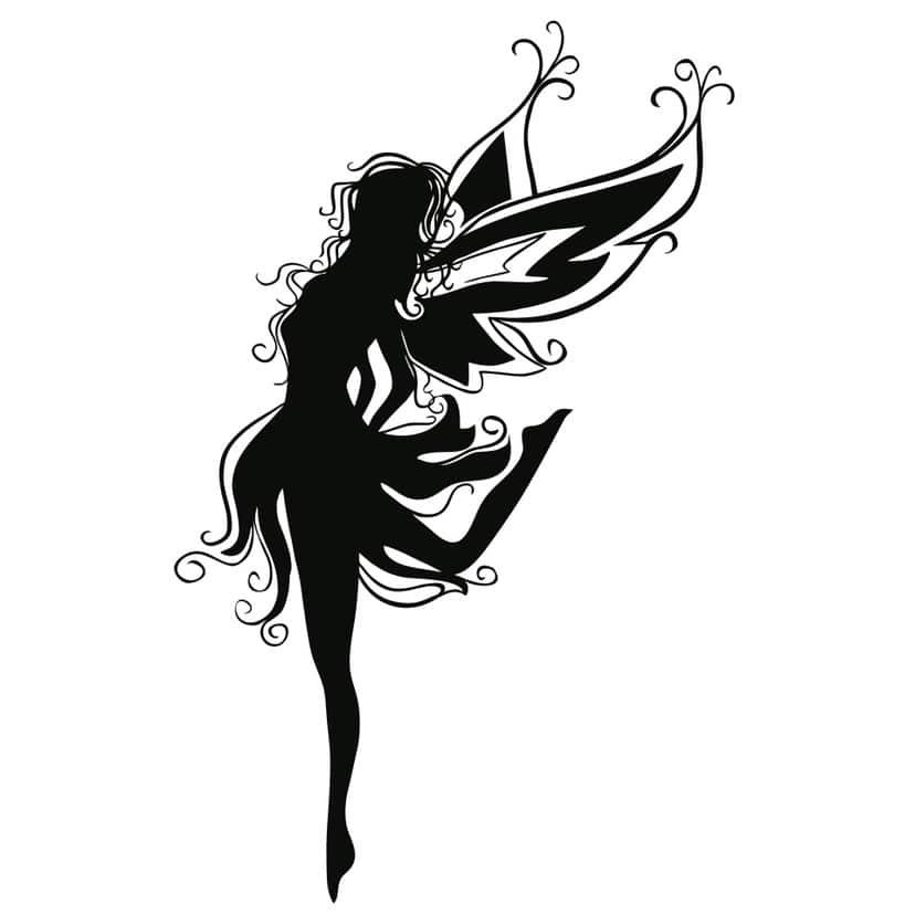 Wallsticker Dansende Nymfe