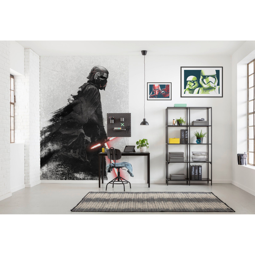 Vlies Fototapete - Star Wars Kylo Vader Shadow - 200 x 280 cm