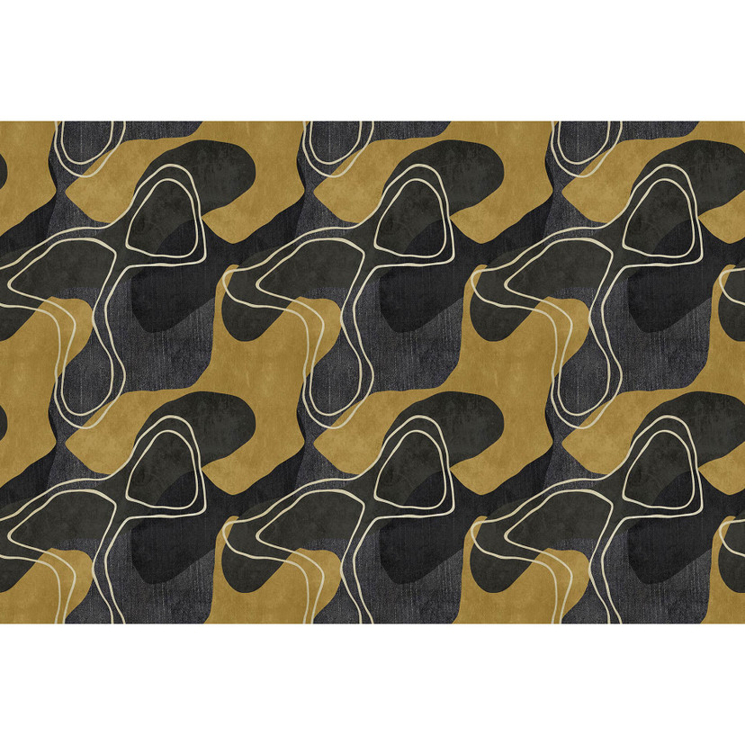 Fototapeta Livingwalls Walls by Patel 3 Terra 2 żółty, szary, czarny