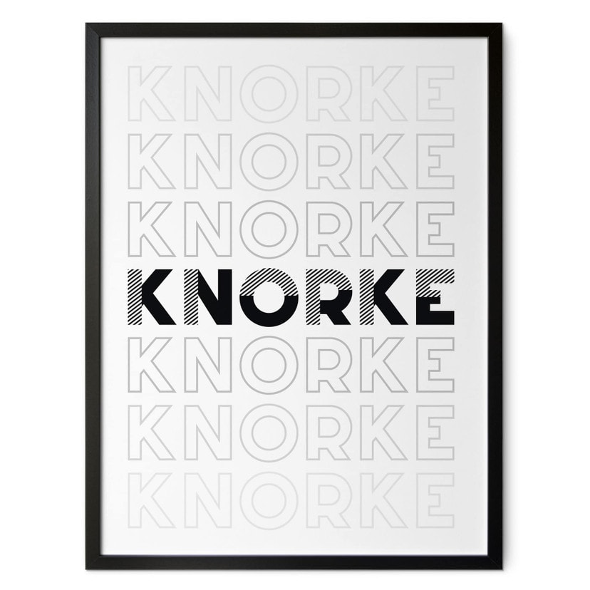 Poster Knorke