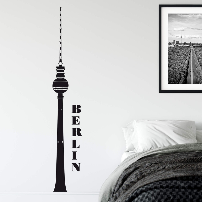 Wallsticker Berlin TV Tårn 2