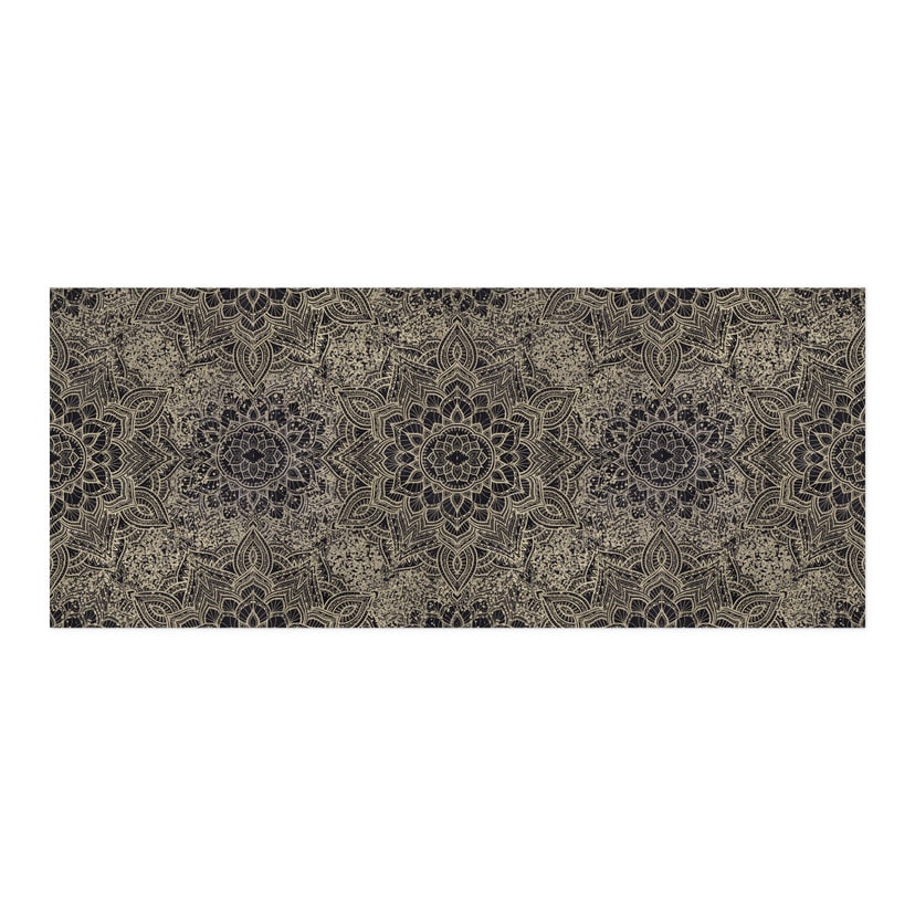 Revêtement pour cuisine autocollant Mandala Boho or antique - Bloomery Decor