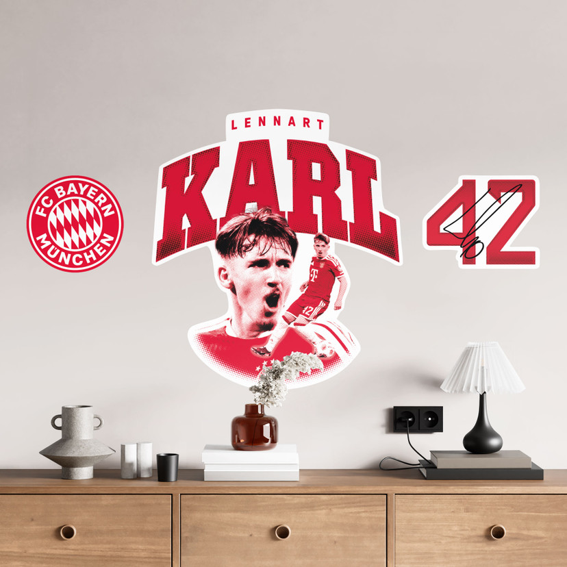 Wallsticker FCB - Lennart Karl 2026/27