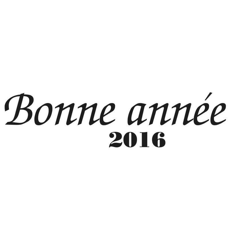 Sticker mural - Bonne année