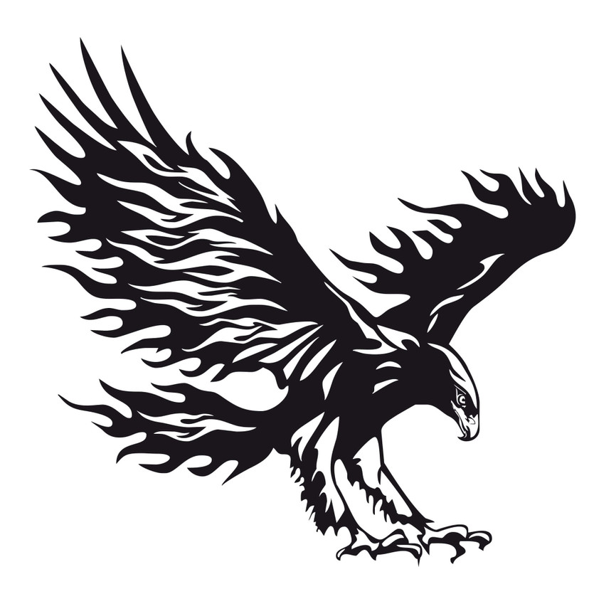 Wallsticker Ørn