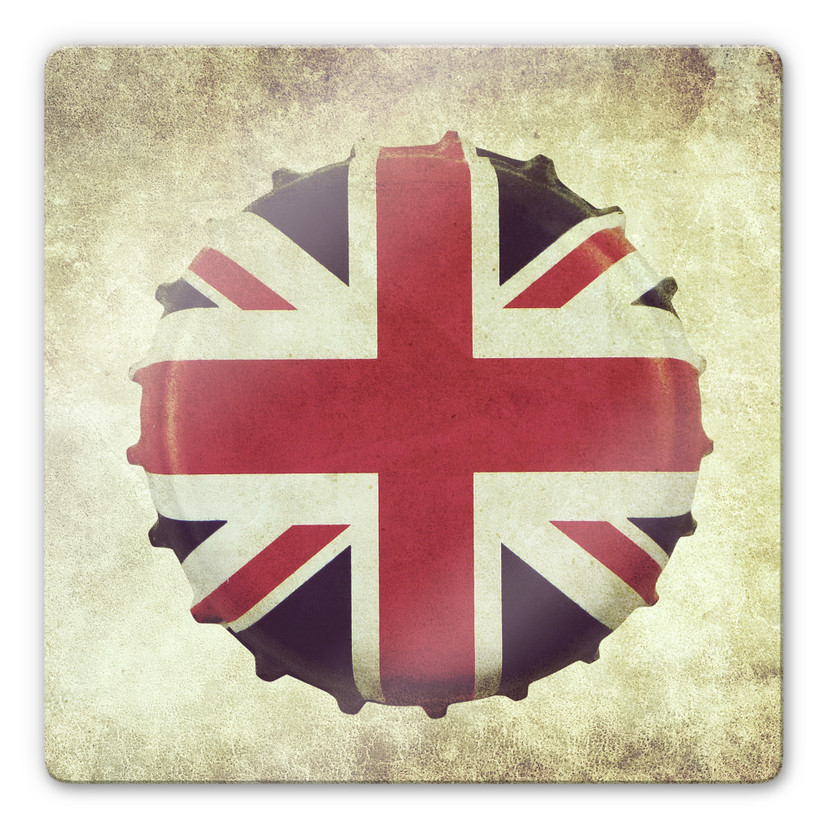 Glasbillede - Britisk Flaske Kapsel