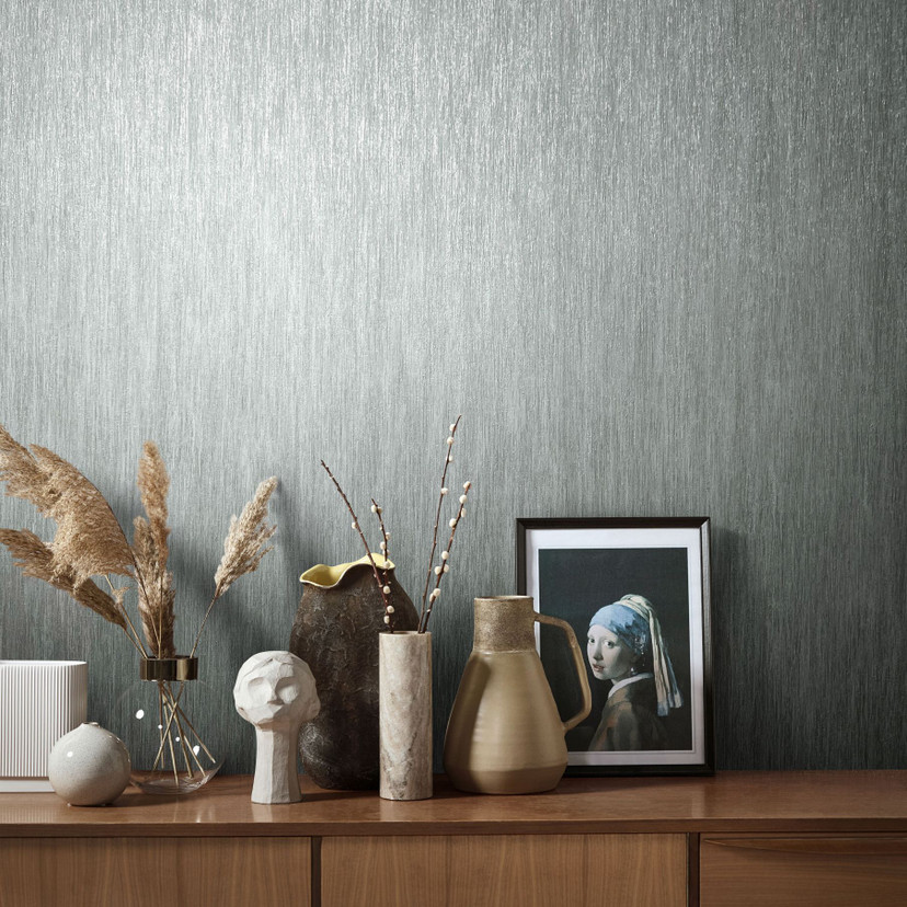 Almindeligt tapet, non-woven Naturlig Opulence grå