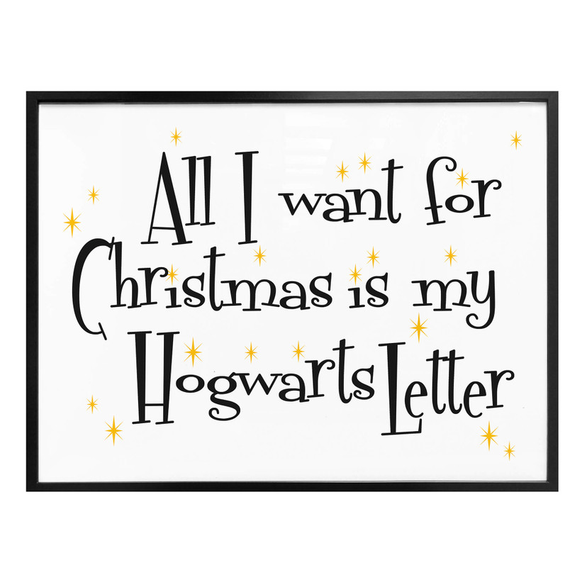 Plakat List z Hogwartu