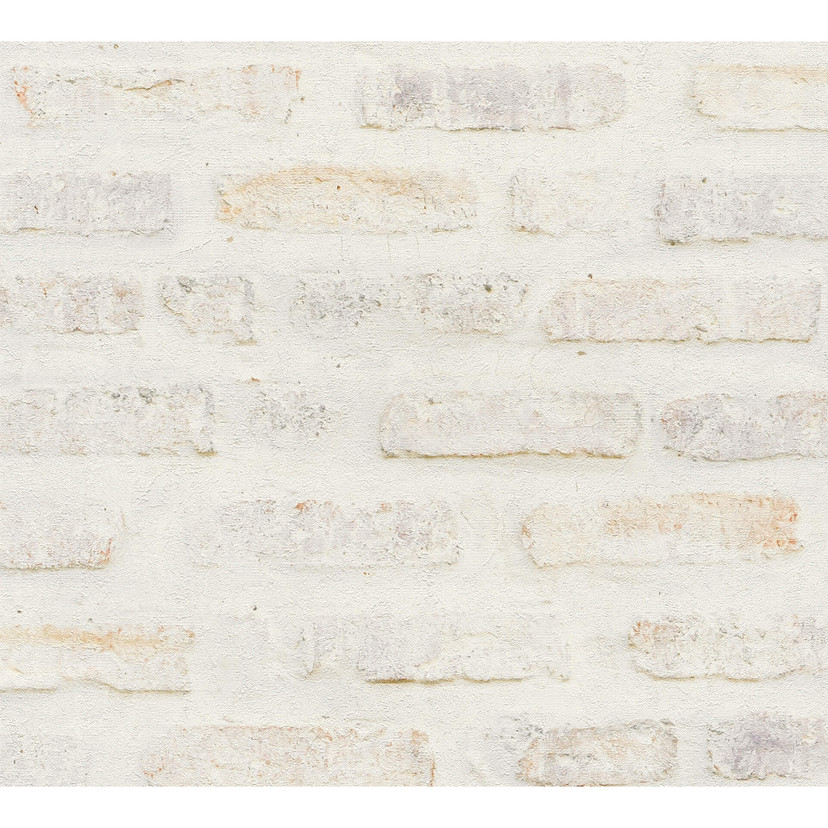 Livingwalls tapeta włókninowa New Walls Loft Living tapeta o wyglądzie kamienia ceglana szarość, cze
