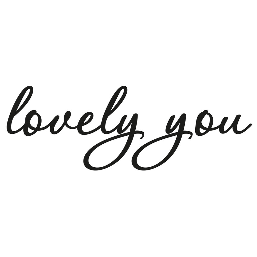 Wallsticker -  Lovely You