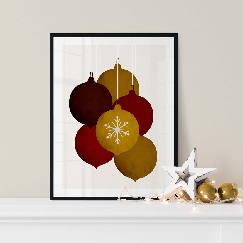 Plakat Kubistika - Jingle Bells