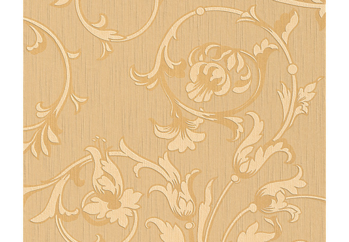 Architechts Paper Stoftapet Tessuto Beige, Okkerbrun