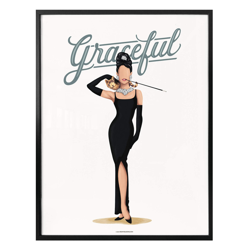 Plakat Tohmé - Audrey