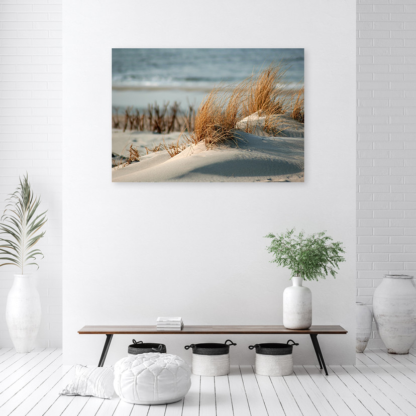 Canvasbillede, Klitter ved havet