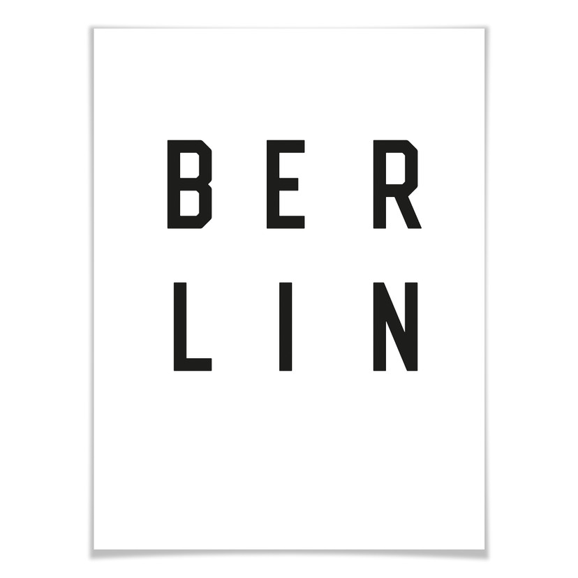 Plakat - Typografia Berlin