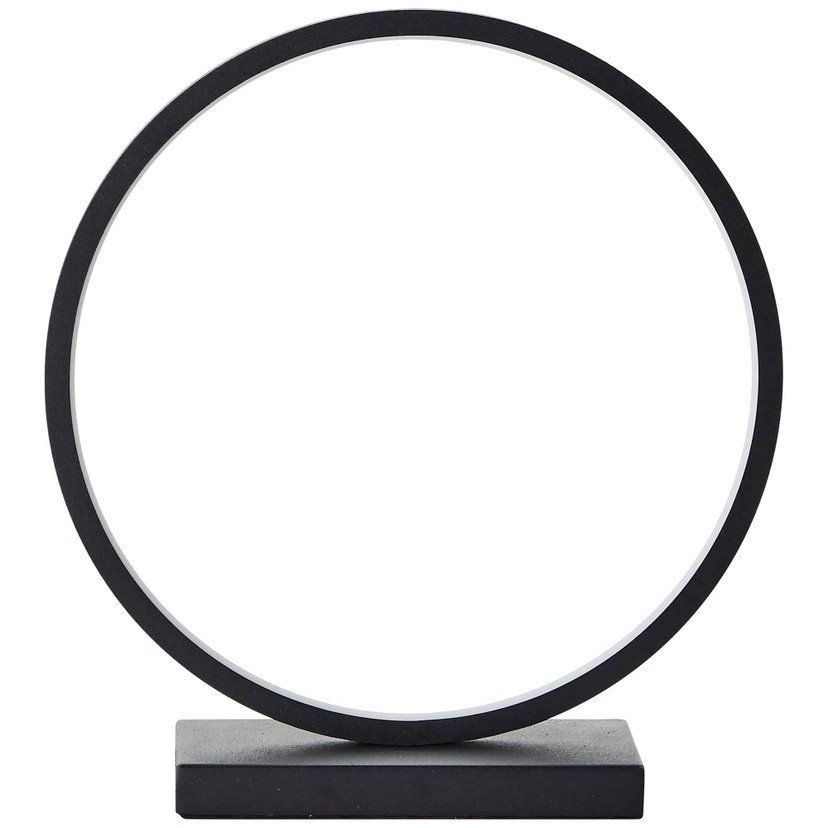 Tischleuchte Elea, schwarz, 25,8 x 27,8, Metall Lampe