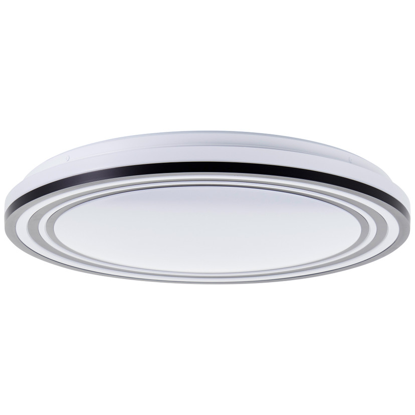 Wand- und Deckenleuchte Kian, schwarz, 7 x 49 cm, Metall Led-lampe