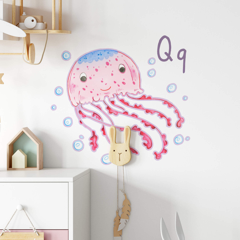 Wandtattoo Loske - Buchstabe Q