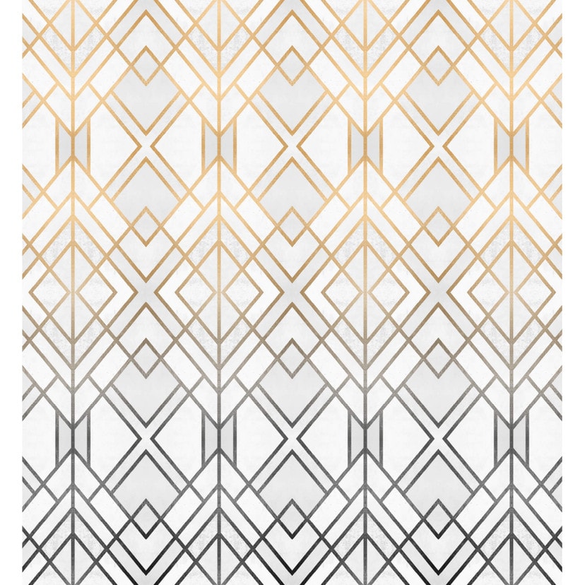 Fototapet - Fredriksson - Gold and silver - 240x260 cm