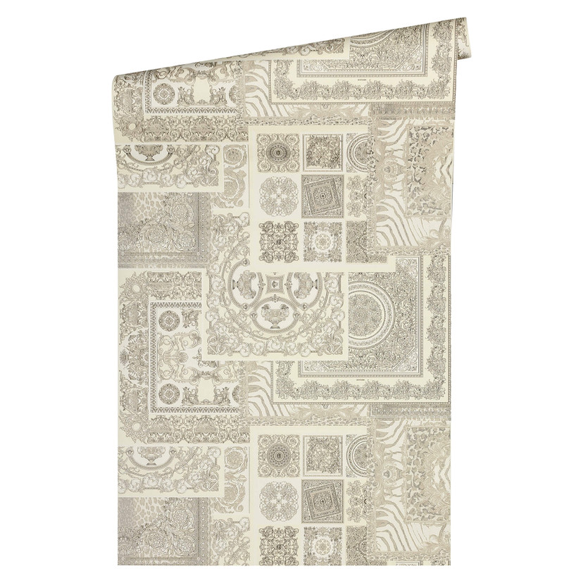 Versace wallpaper Vliestapete Decoupage Tapete gra