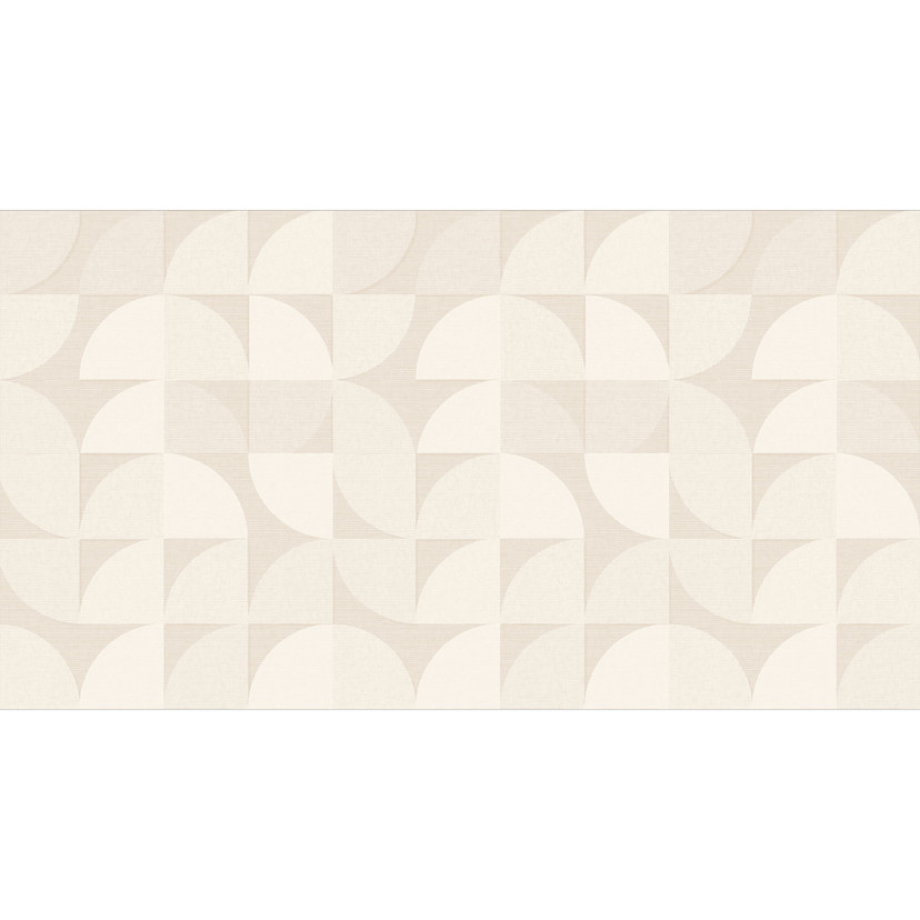 Fototapeta półkole w stylu retro | Fototapeta geometryczna - Bloomery Decor