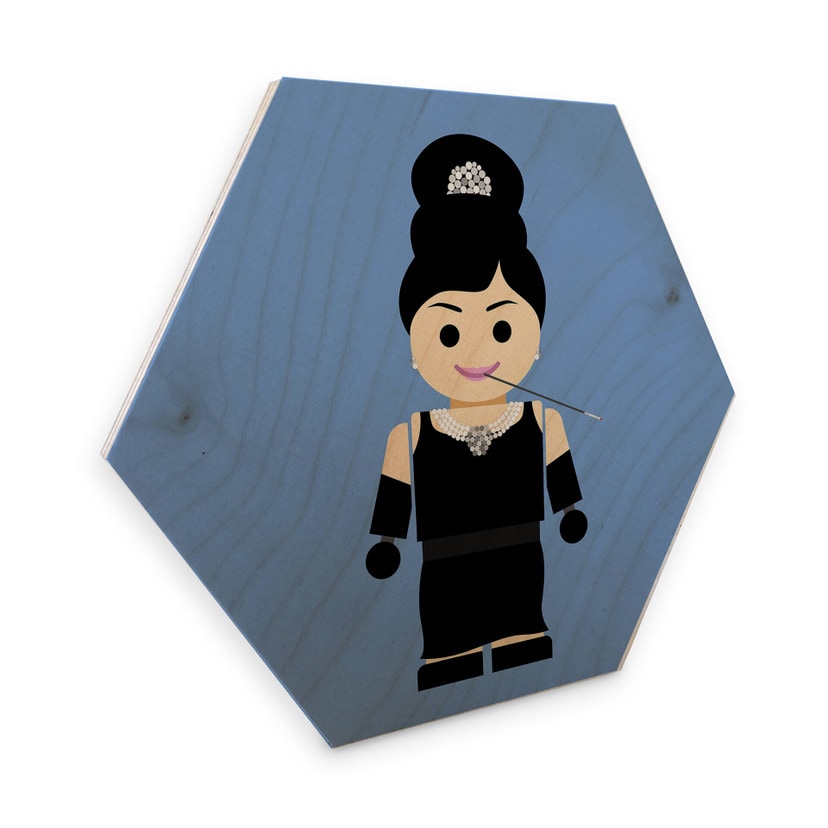 Hexagon - Berkenfineer Gomes - Audrey Hepburn