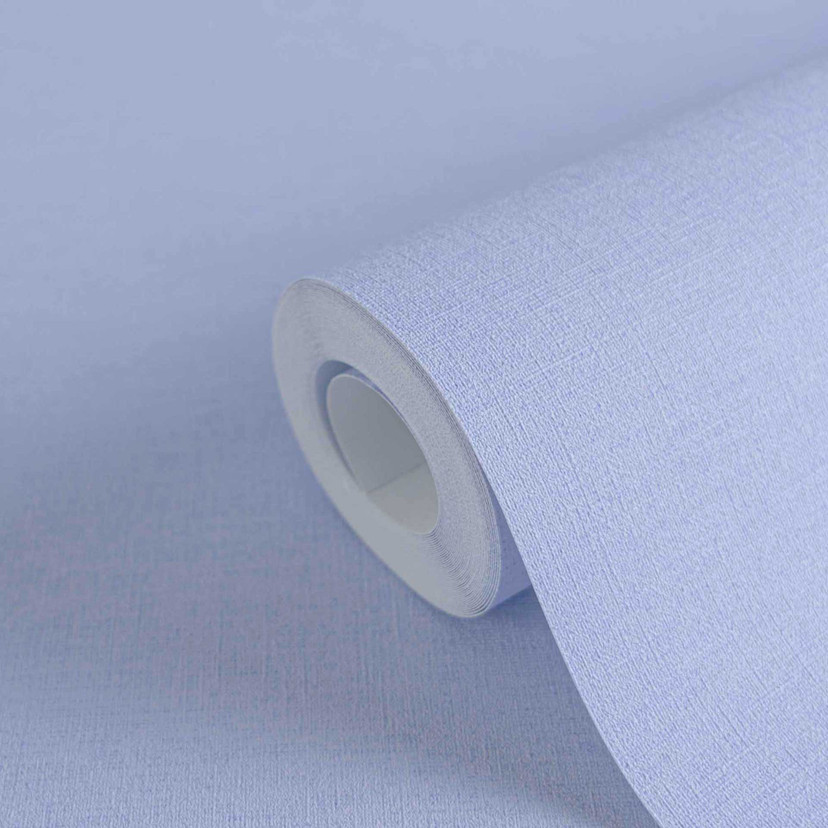 Blå non-woven tapet med let struktur fra A.S. Creation