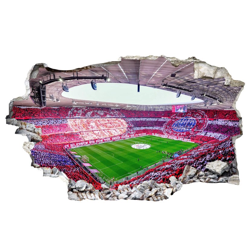 Sticker Mural FC Bayern Stade de Football