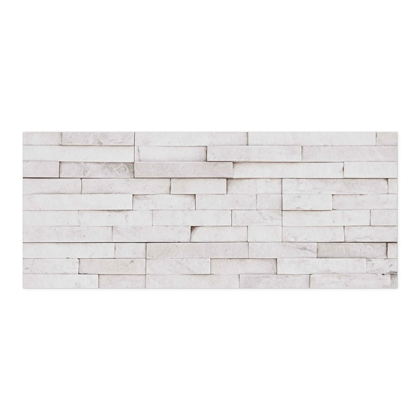 Paroi arrière autocollante 1X Studio - Mur Blanc