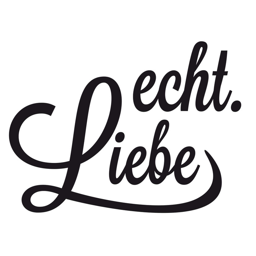 Wandtattoo Liebe muss nicht perfekt sein... (2-farbig)