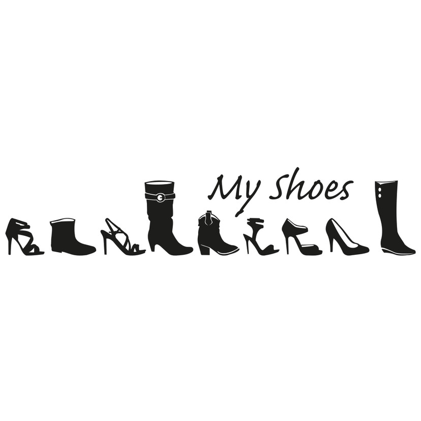 Wallsticker My Shoes