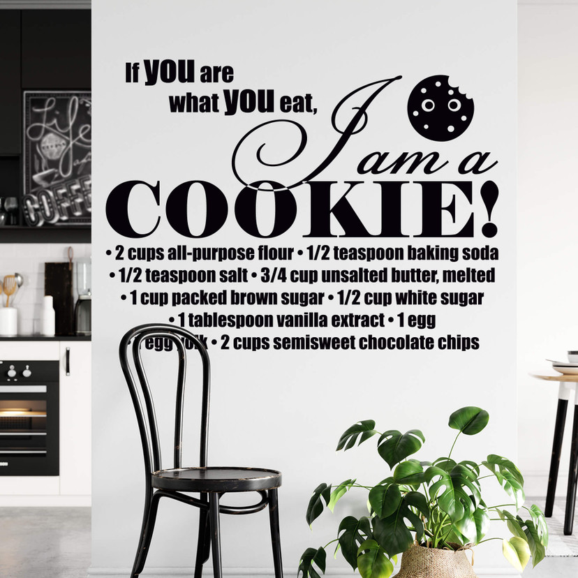 Wallsticker If you are what you eat... 2