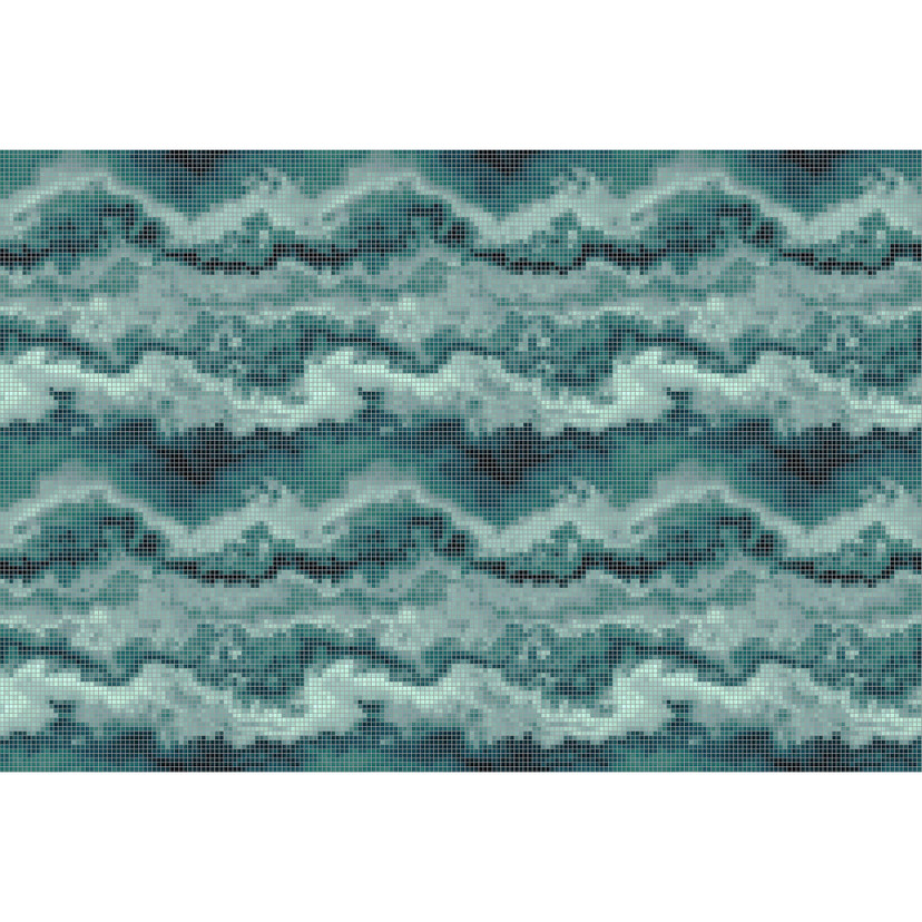 Livingwalls Fototapet Walls by Patel 2 mosaic 2