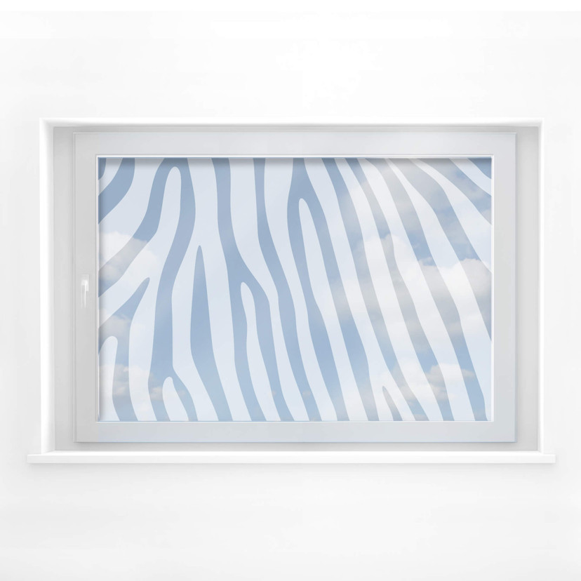 Dekoracja okienna zebra Próbki 1