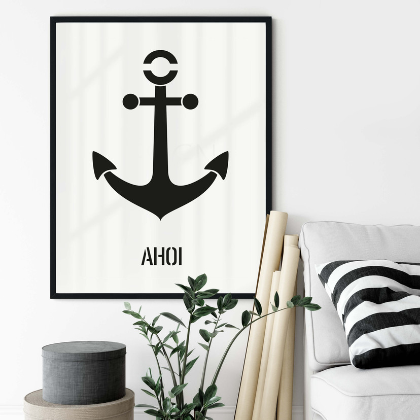 Poster Anker Ahoi