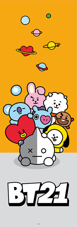 Plakat BT21, plakat (53 x 158 cm)