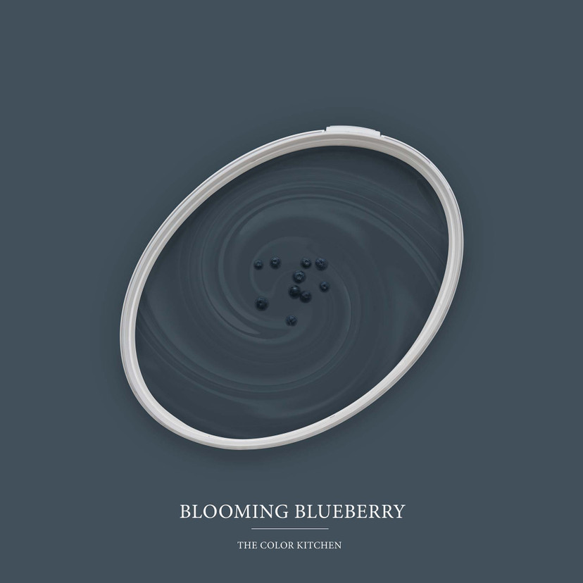Pintura interior azul semimate I Blooming Blueberry | con efecto calmante | THE COLOR KITCHEN