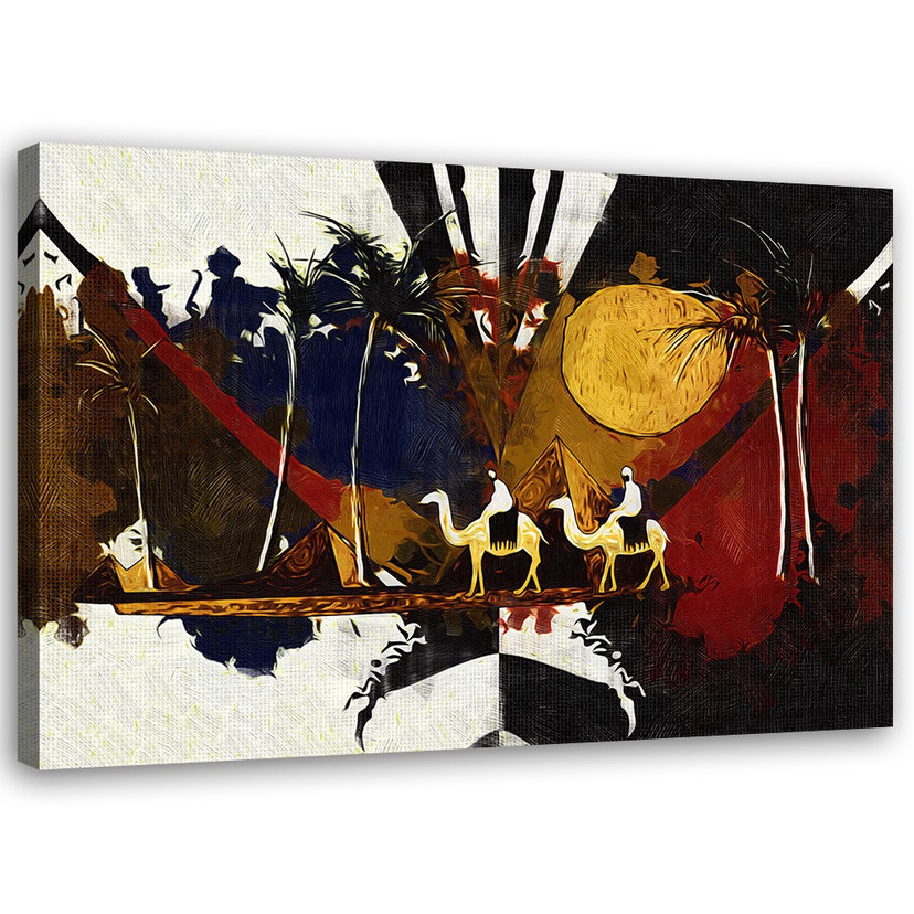 Canvasbillede, Afrikansk landskab
