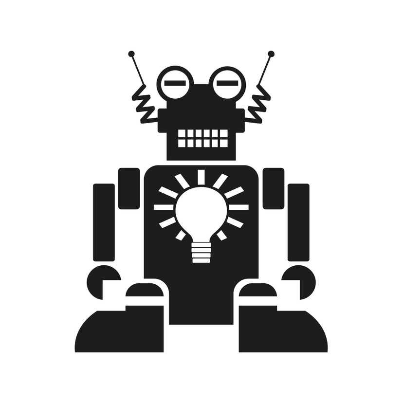 Robot Aaron wallsticker