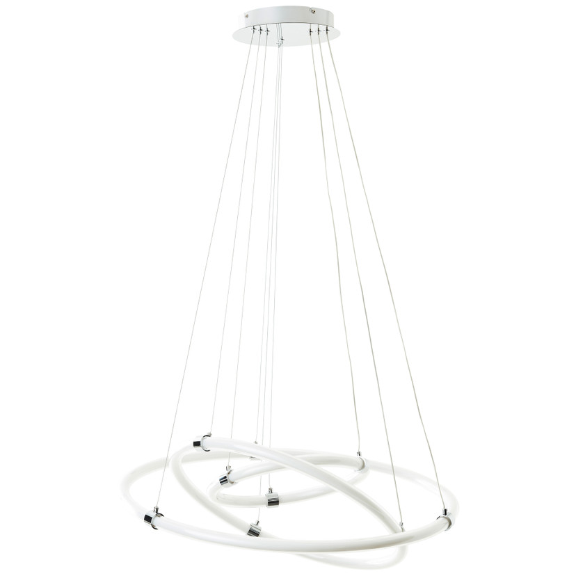 Pendelleuchte Mariam, metallic, 150 x 79,1 cm, Metall Pendelleuchte