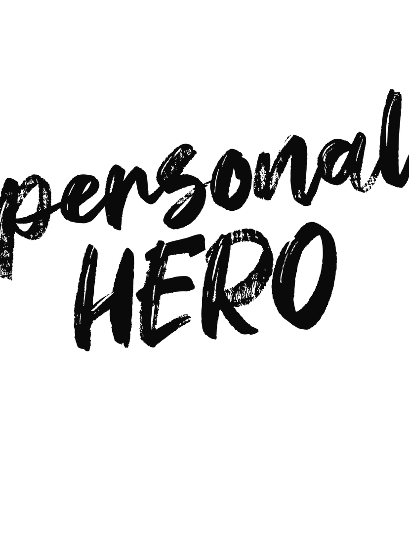 Personalisiertes Poster Personal Hero