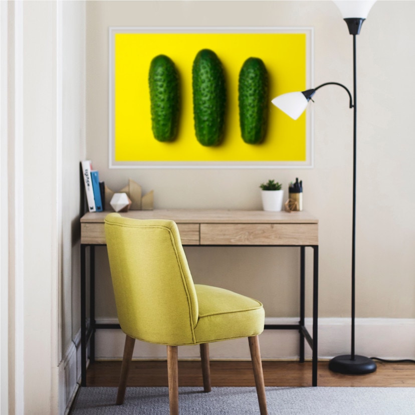 Wallprint Saure Gurken